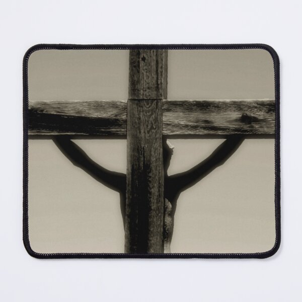 Item preview, Jesus Messiah Crucifix Cross in Sepia Brown designed and sold by JariHawk.