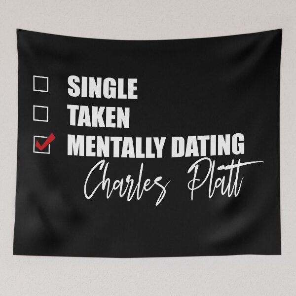 Item preview, Mentally Dating Charles Platt designed and sold by Bend-The-Trendd.