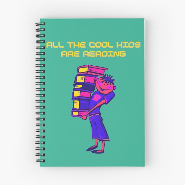 Item preview, ALL THE COOL KIDS ARE READING designed and sold by LaBelleMaison.