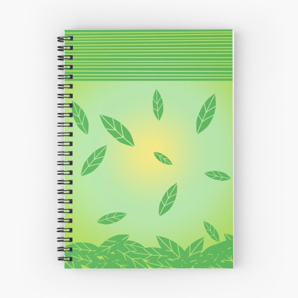 Item preview, Green Falling Leaves designed and sold by Fushigi.
