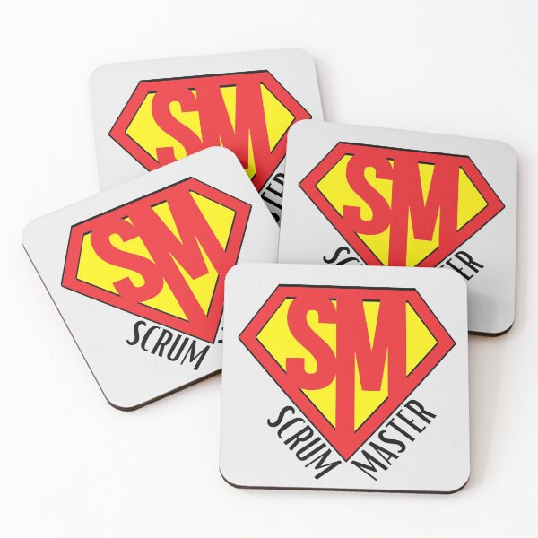 Item preview, Scrum Master super hero for scrum and agile consultants designed and sold by 1M4NE.