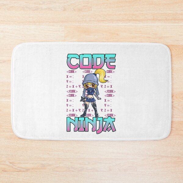 Item preview, Funny Works Code Ninja Girl Programmer Female Coder Computer Geek Fun designed and sold by CTankdesign.