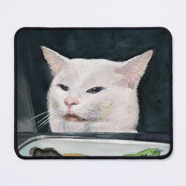 Item preview, Woman Yelling at Cat Meme-8 designed and sold by Fablica.