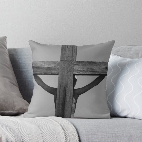Item preview, Jesus Messiah Crucifix Cross in Black and White designed and sold by JariHawk.