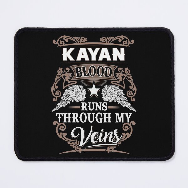 Item preview, Kayan Name T Shirt - Kayan Blood Runs Through My Veins Gift Item Tee designed and sold by nauglesamatha.