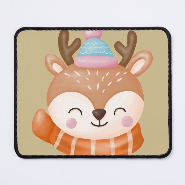 Item preview,   cute winter deer designed and sold by artbyrosse.