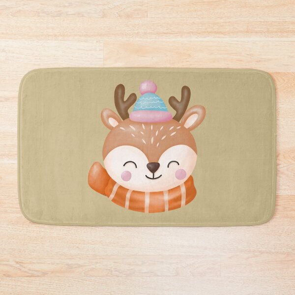 Item preview,   cute winter deer designed and sold by artbyrosse.