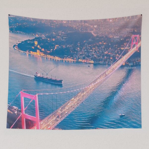 Item preview, Istanbul Skyline Turkey designed and sold by Sofia-Draws.