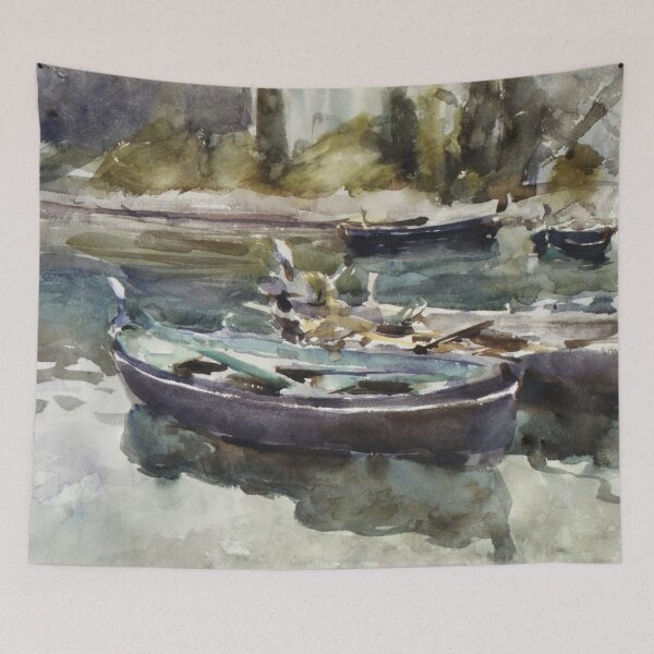 Item preview, Small Boats (1913) by John Singer Sargent designed and sold by Designedbysm.