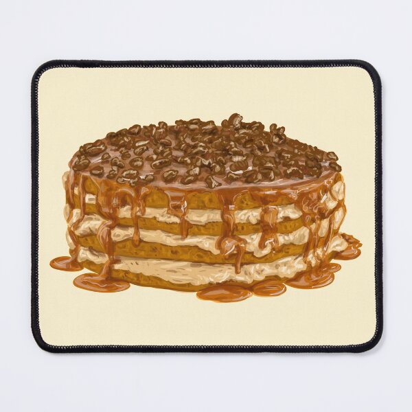 Item preview, Chopped Walnut Honey Caramel Cake designed and sold by Alicia Chee.