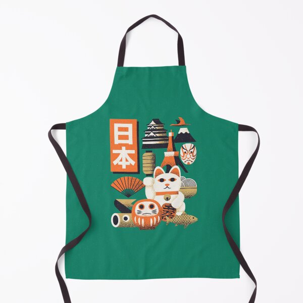 Item preview, Japan Theme Elements Retro - Green designed and sold by VoodooCircus.