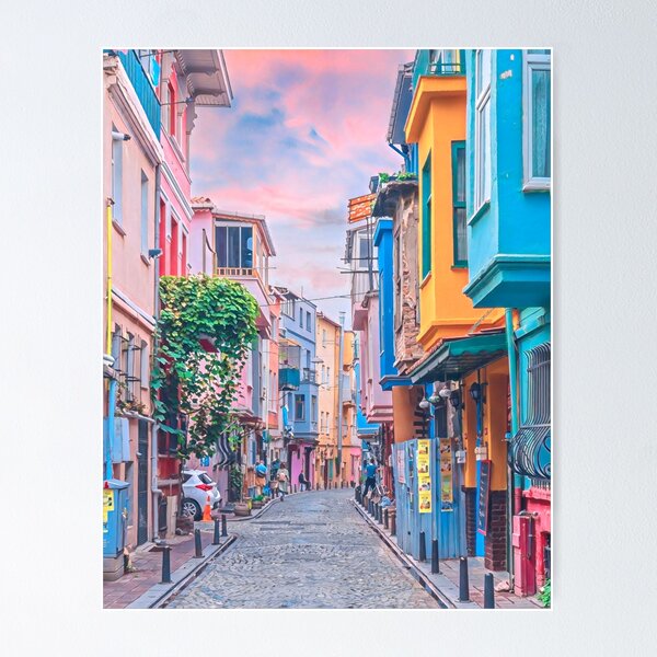 Item preview, Istanbul Streets Turkey designed and sold by Sofia-Draws.