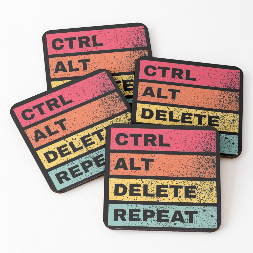 Item preview, Coasters (Set of 4) designed and sold by GeeksUnique.