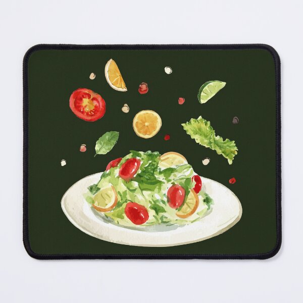 Item preview, Salad Tossed on Plate designed and sold by Alicia Chee.