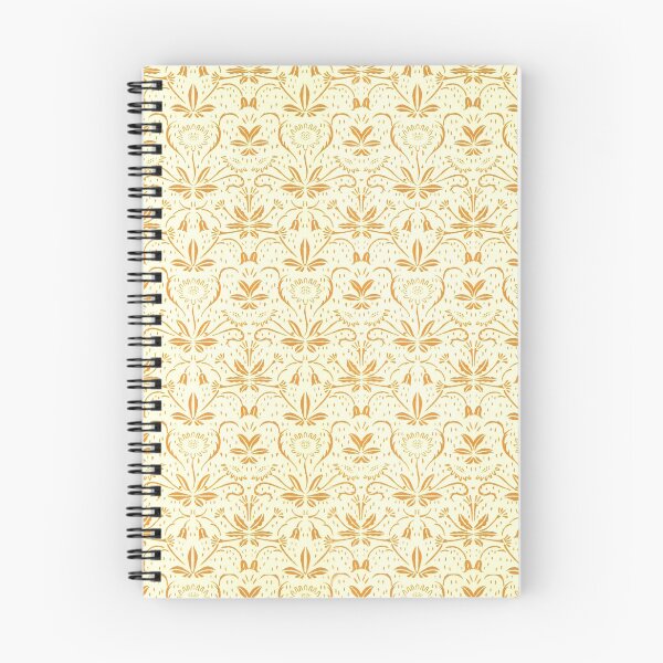 Item preview, YELLOW floral pattern with vintage retro design designed and sold by Chadrick Rode.