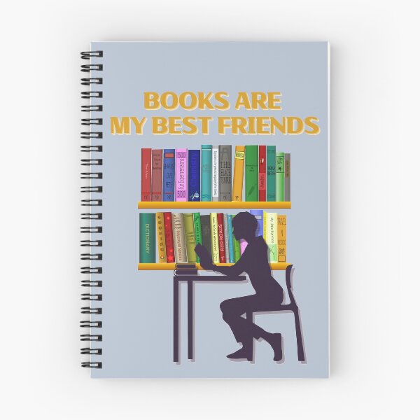 Item preview, BOOKS ARE MY BEST FRIENDS designed and sold by LaBelleMaison.
