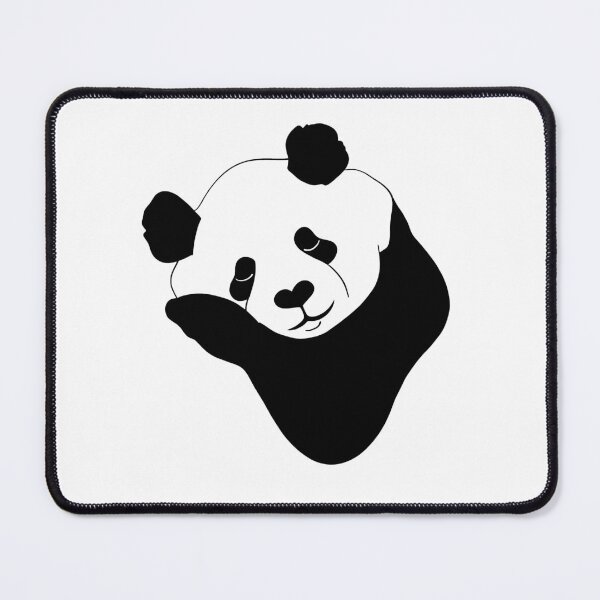 Item preview, Sleeping panda simple illustration. Cute lazy panda. designed and sold by SolArt88.