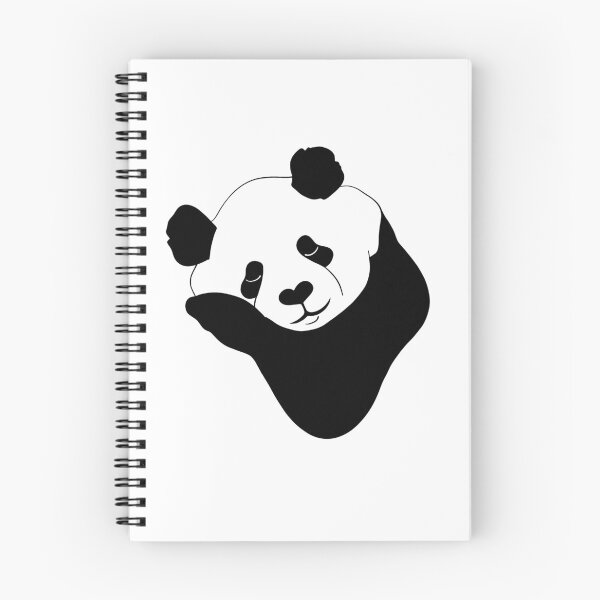 Item preview, Sleeping panda simple illustration. Cute lazy panda. designed and sold by SolArt88.