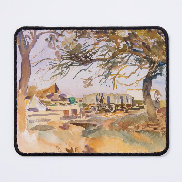 Item preview, Military Camp (1918) by John Singer Sargent designed and sold by Designedbysm.