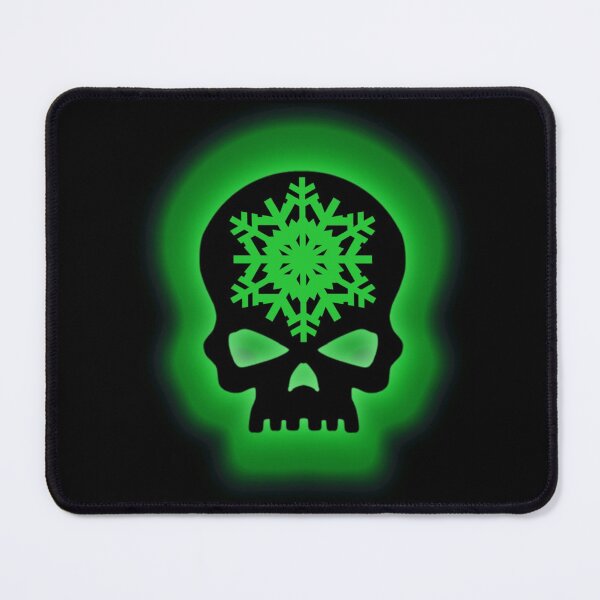 Item preview, Goth Snowflake Skull designed and sold by amanda150771.