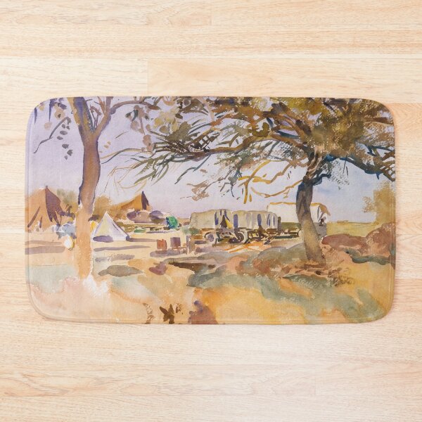 Item preview, Military Camp (1918) by John Singer Sargent designed and sold by Designedbysm.