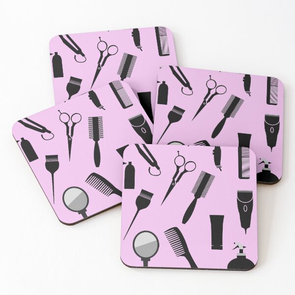 Item preview, Peluquería - iconos de peluqueros designed and sold by GeeksUnique.