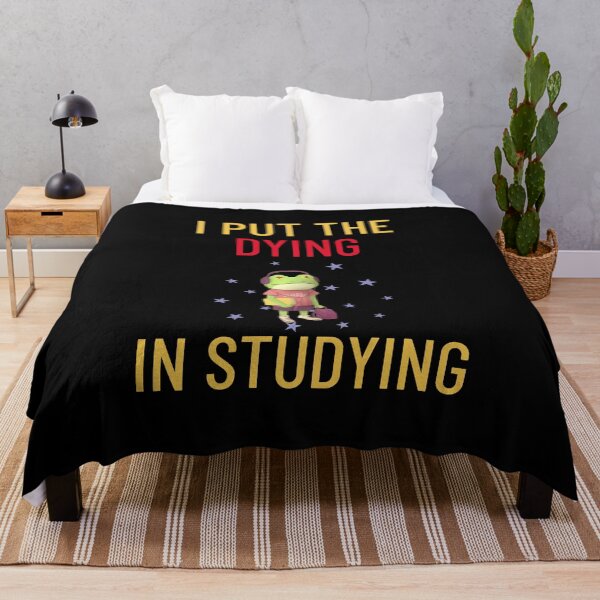 Item preview, I Put The Dying In Studying - School College Student Design designed and sold by Shirtlify.