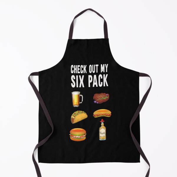 Item preview, Six pack, anti sport, funny sayings, barbecue designed and sold by ThommyBLN.