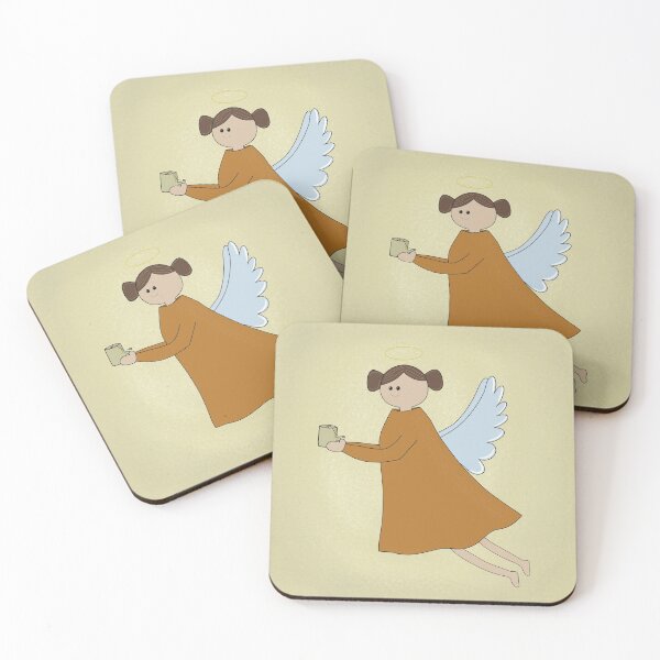 Item preview, Angel with a tea cup designed and sold by ylvie_s.