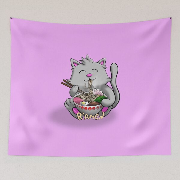 Item preview, Ramen Noodle Cat  designed and sold by DesertG.
