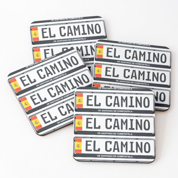 Item preview, El Camino Car Plate designed and sold by Caminovi.