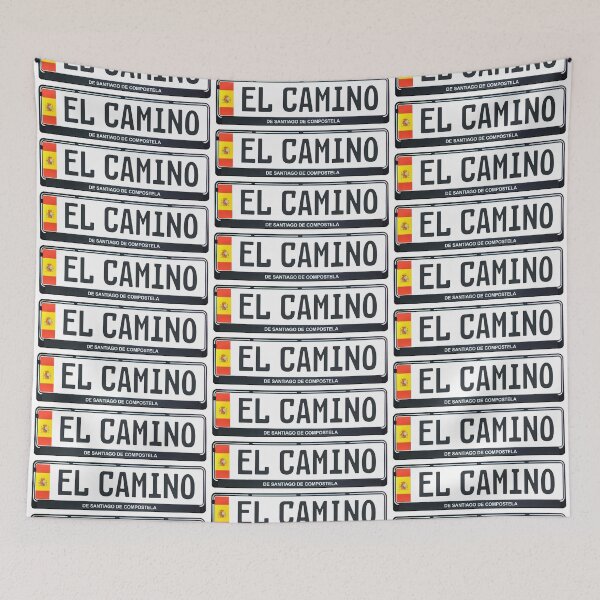 Item preview, El Camino Car Plate designed and sold by Caminovi.