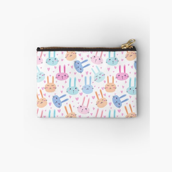 Item preview, Adorable jungle animals, cute bunnies with scattered strawberries Perfect gift for kids and animal lovers. designed and sold by FLOWER--ART.