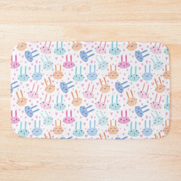 Item preview, Adorable jungle animals, cute bunnies with scattered strawberries Perfect gift for kids and animal lovers. designed and sold by FLOWER--ART.
