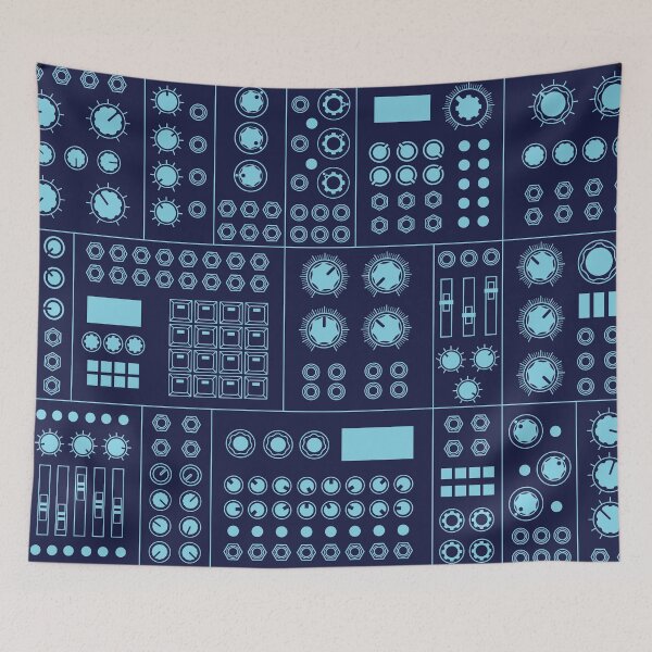 Item preview, Modular Synthesizer Blue designed and sold by AtomicMalibu.