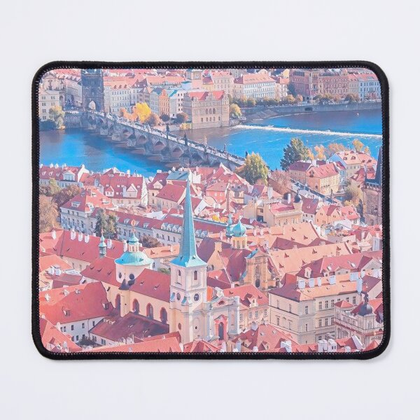 Item preview, Prague Skyline Czech Republic designed and sold by Sofia-Draws.