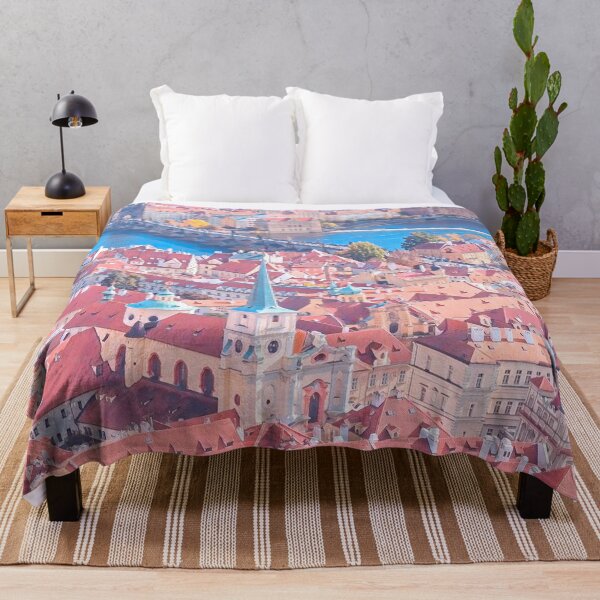 Item preview, Prague Skyline Czech Republic designed and sold by Sofia-Draws.