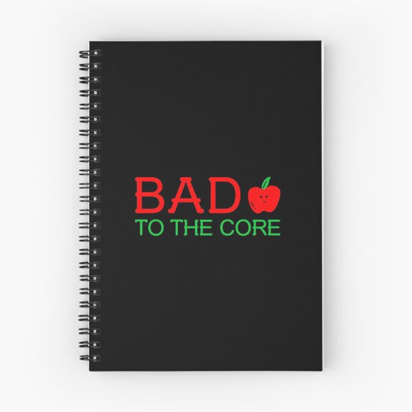 Item preview, Bad To The Core - Funny Cute Apple Design designed and sold by Shirtlify.