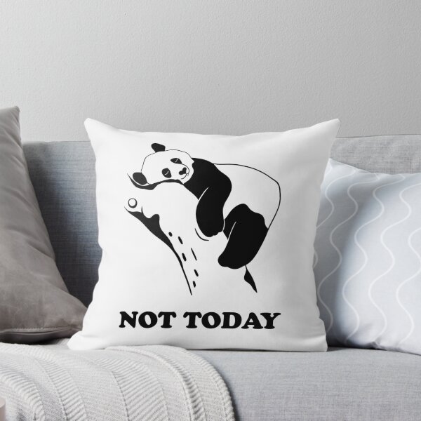 Item preview, Not today lazy panda - funny bear on the tree designed and sold by SolArt88.