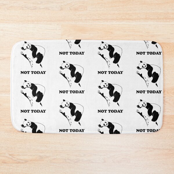Item preview, Not today lazy panda - funny bear on the tree designed and sold by SolArt88.