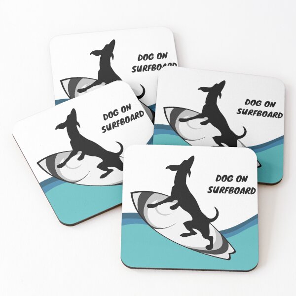 Artikelvorschau, HUND AUF SURFBOARD entworfen und verkauft von LaBelleMaison.