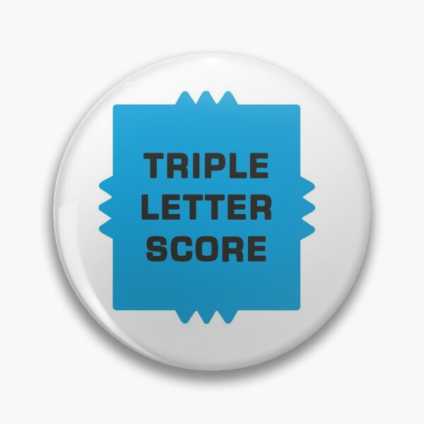 Item preview, Triple Letter Score Scrabble Game Tile designed and sold by Jerrica Ramsay.