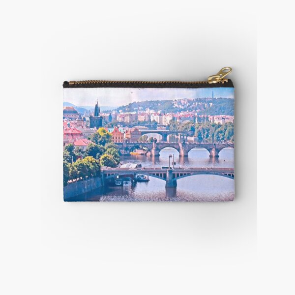 Item preview, Prague Cityscape Czech Republic designed and sold by Sofia-Draws.