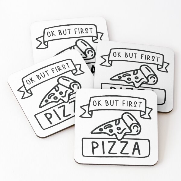 Item preview, Ok But First Pizza designed and sold by cherrific.