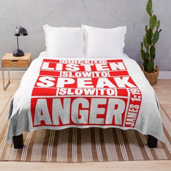 Item preview, James 1:19 Quick to Listen designed and sold by plushism.