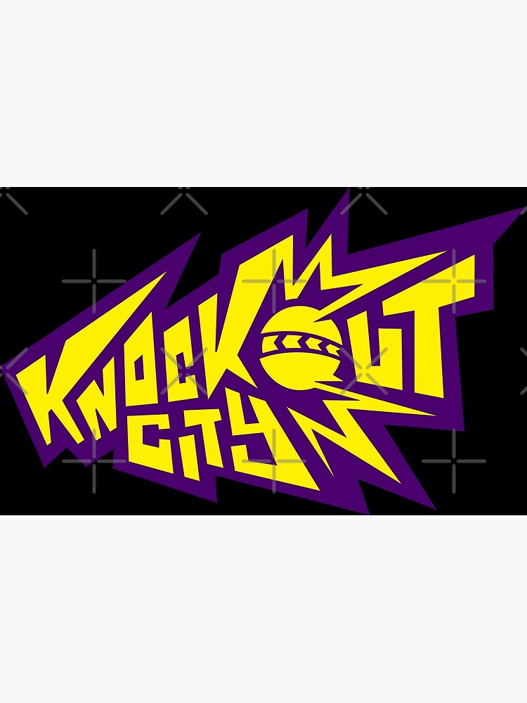 Knockout City Logo Sticker for Sale by Rúben Fernandes