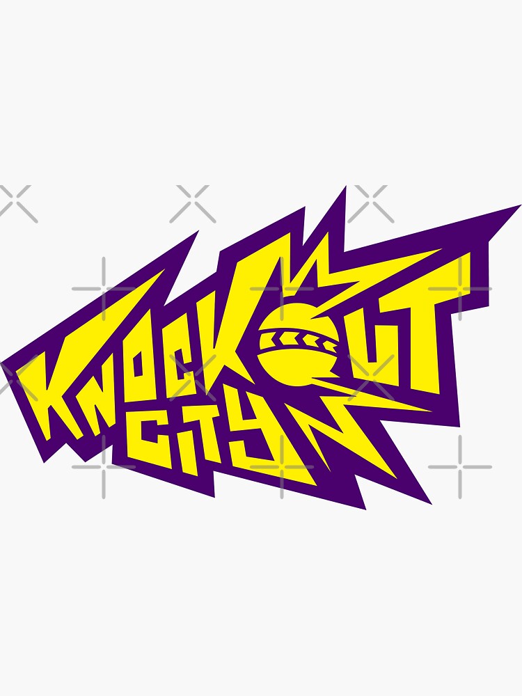 Knockout City Logo Sticker for Sale by Rúben Fernandes