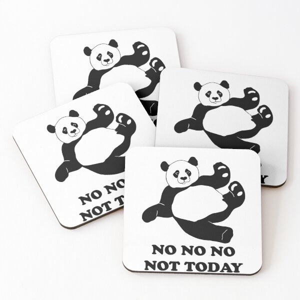 Item preview, Not today lazy panda - funny bear on the tree designed and sold by SolArt88.