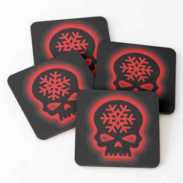 Item preview, Goth Snowflake Skull designed and sold by amanda150771.