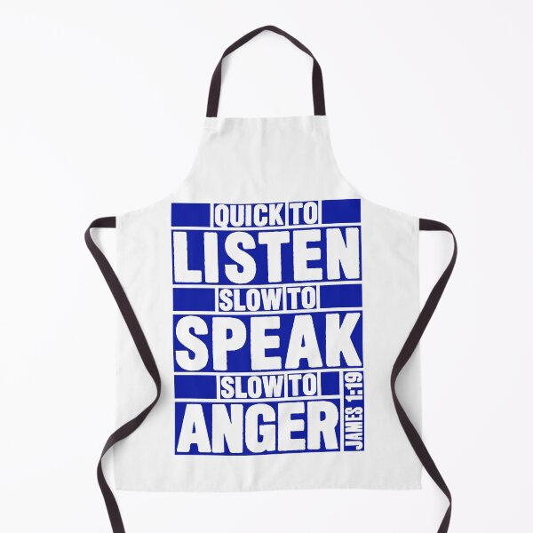 Item preview, James 1:19 Quick to Listen designed and sold by plushism.